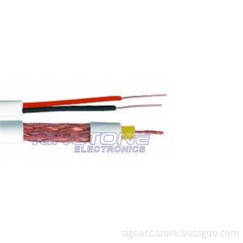 Flexvel Para CFTV Coaxial Cable 80% CCA Braiding For Securi